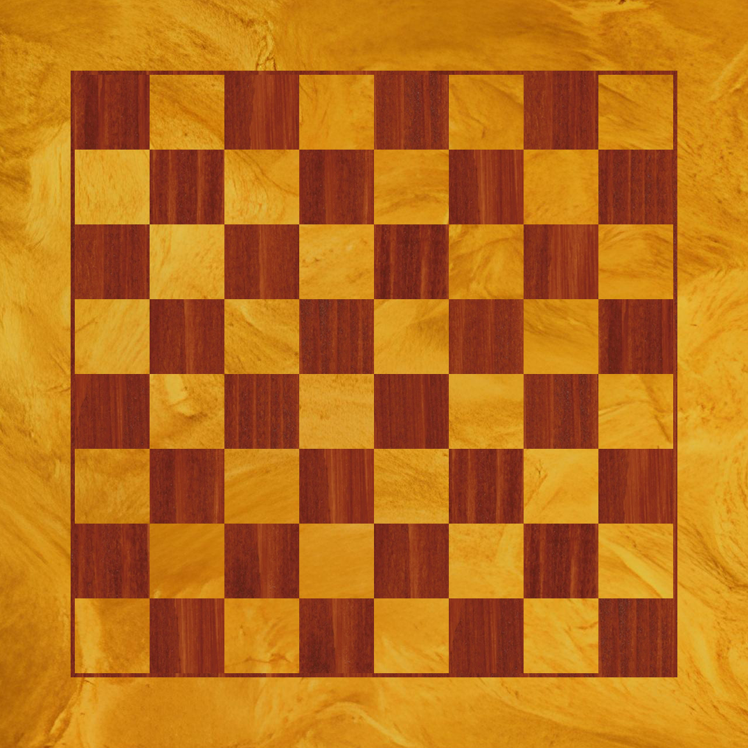 Scacchiera in Mogano Premium