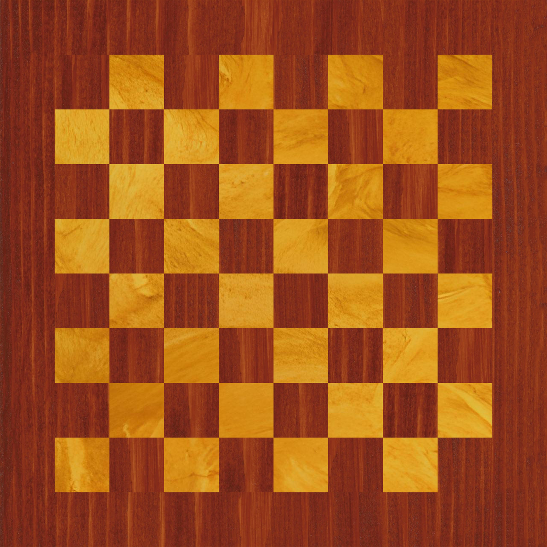 Scacchiera in Mogano Semplice